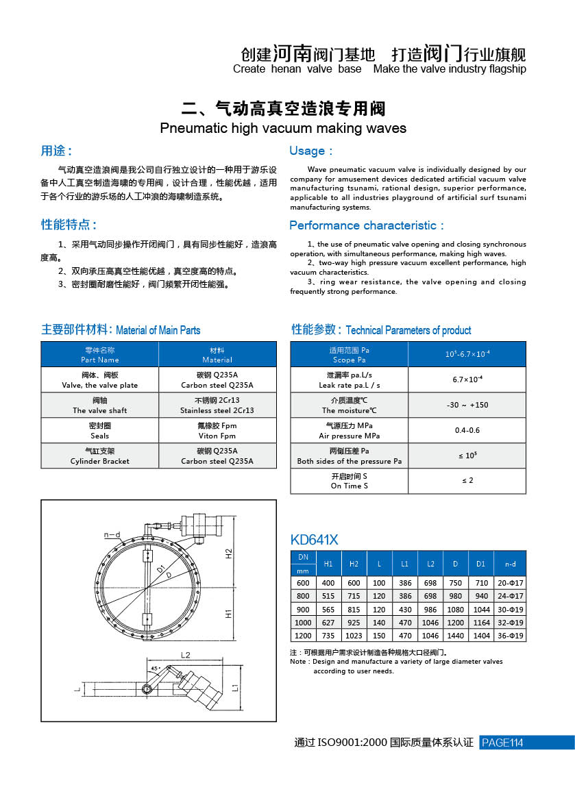 鄭州蝶閥廠的電動雙閥座真空蝶閥是由什么組成的呢？